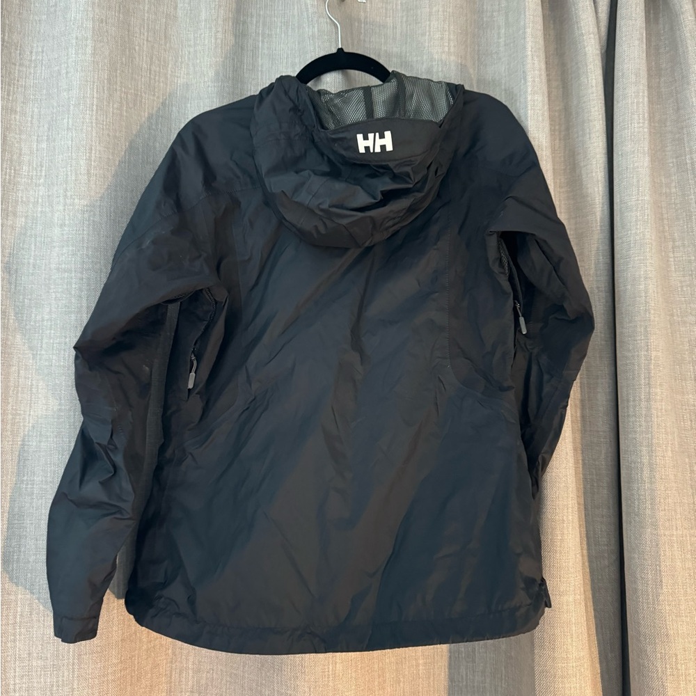 Women’s Helly Hansen Black Raincoat Size Small